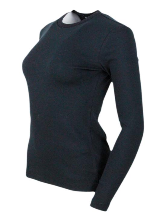 25FW 파비아나 필리피 반팔 티셔츠 JED214F399I963 825 Black - FABIANA FILIPPI