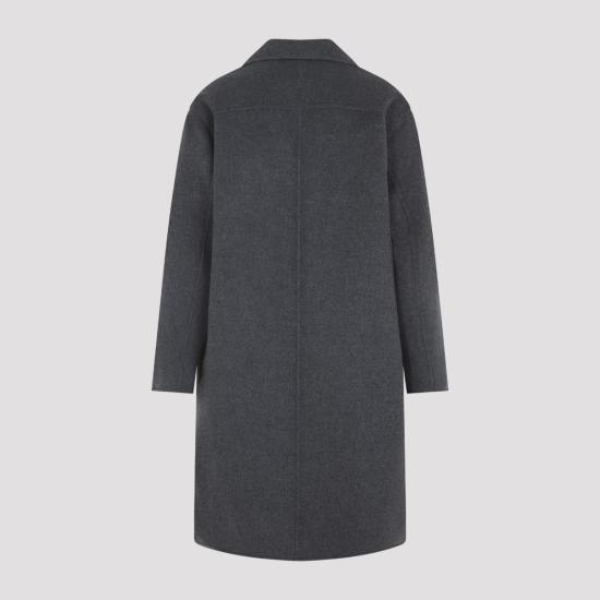 25FW 아미 울 벨티드 코트 HCO471WV0022055 GRAY DOM - AMI