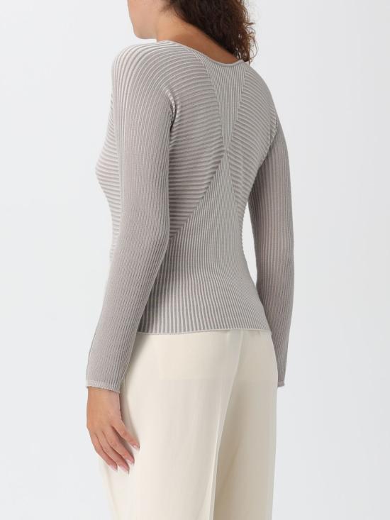 25FW 엠포리오 아르마니 스웨터 EW002744 AF20460 F8045 Grey - EMPORIO ARMANI