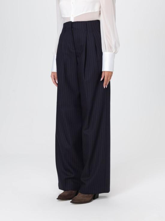 25FW 골든구스 스트레이트 팬츠 GWP01203P00209850629 Navy - GOLDEN GOOSE