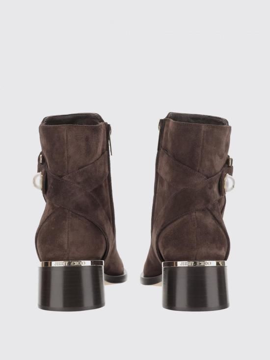 25FW 지미추 뮬/슬리퍼 NOOR45SVV CHOCOLATE Brown - JIMMY CHOO