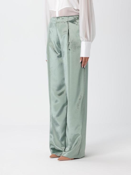 25FW 알베르타 페레티 스트레이트 팬츠 03096645 0375 Green - ALBERTA FERRETTI