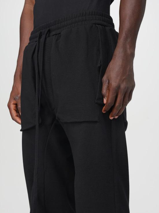 25FW 톰크롬 트레이닝/조거 팬츠 MST509 11 Black - THOM KROM