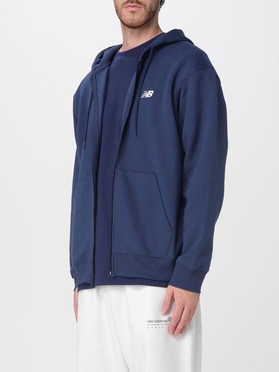 25FW 뉴발란스 긴팔 티셔츠 MJ41502NNY Blue - NEW BALANCE