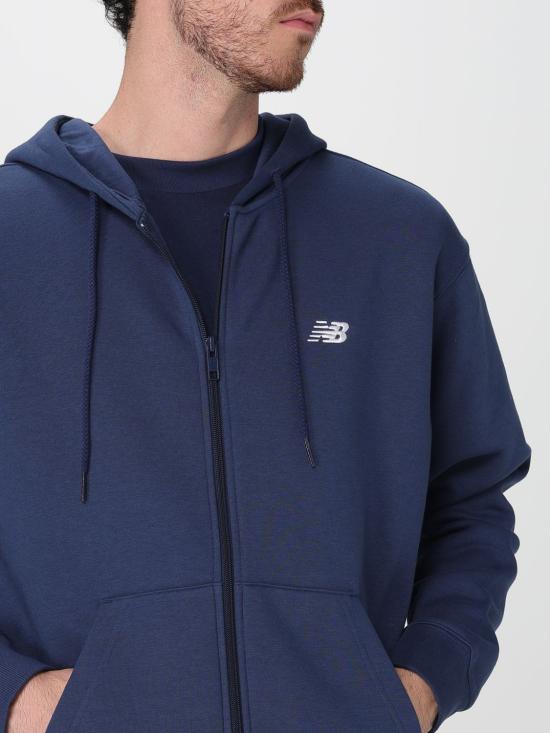 25FW 뉴발란스 긴팔 티셔츠 MJ41502NNY Blue - NEW BALANCE