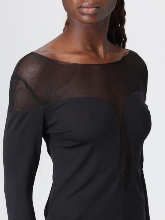 25FW 하니타 긴팔 티셔츠 H M3091 4461 NERO Black - HANITA