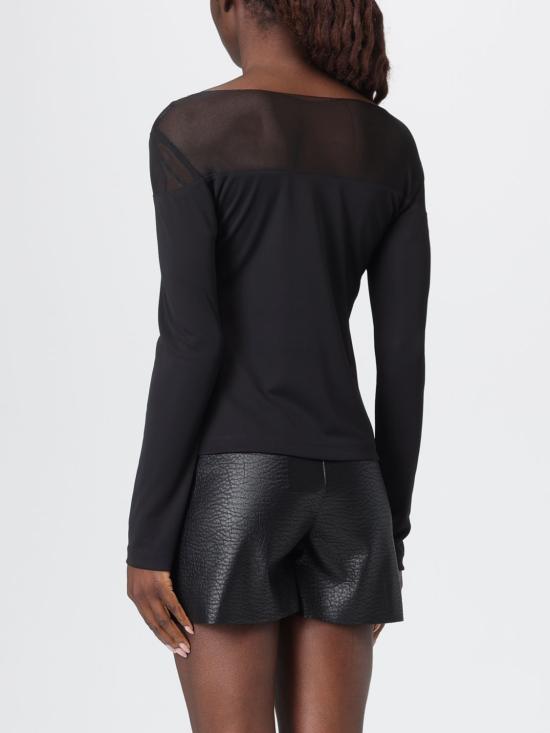 25FW 하니타 긴팔 티셔츠 H M3091 4461 NERO Black - HANITA