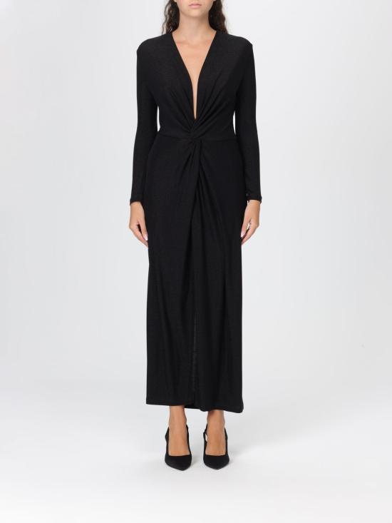 25FW 하니타 롱 원피스 H V3714 4446 NERO Black