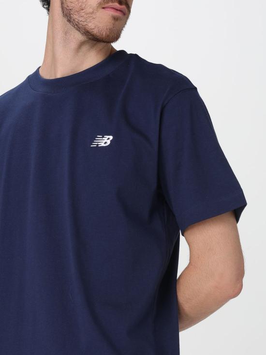 25FW 뉴발란스 반팔 티셔츠 MT41509NNY Blue - NEW BALANCE