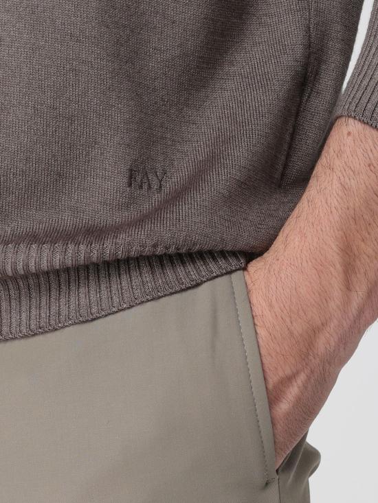 25FW 페이 스웨터 NMMC151249TCQR S013 Brown - FAY