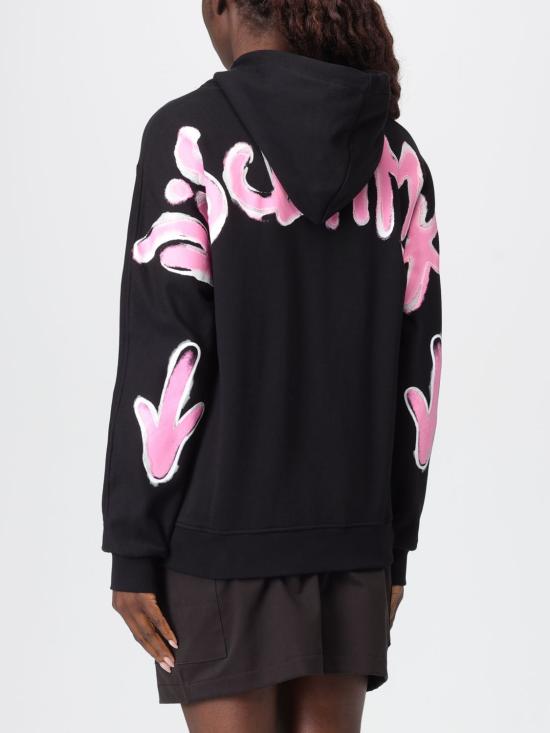 25FW 디스클레이머 스웨터 55154 NERO ST ROSA BUBBLE Black - DISCLAIMER