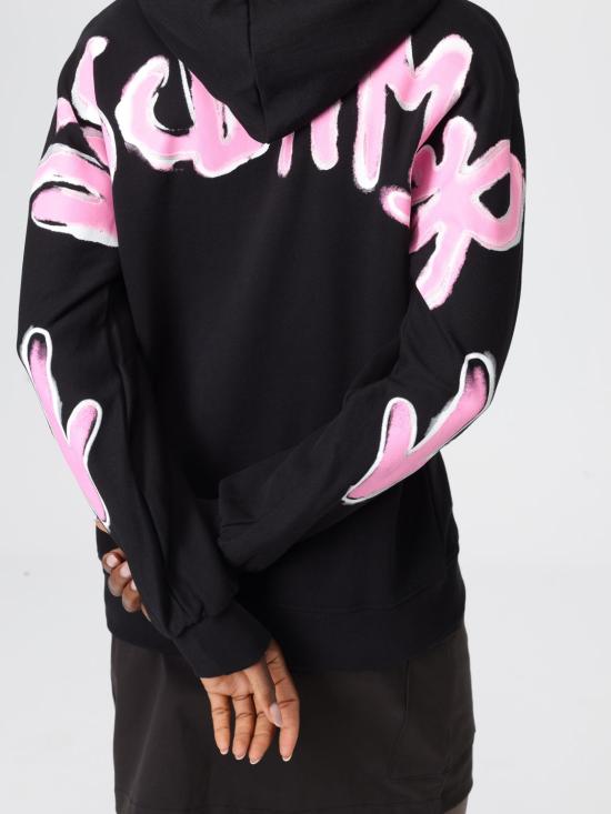 25FW 디스클레이머 스웨터 55154 NERO ST ROSA BUBBLE Black - DISCLAIMER