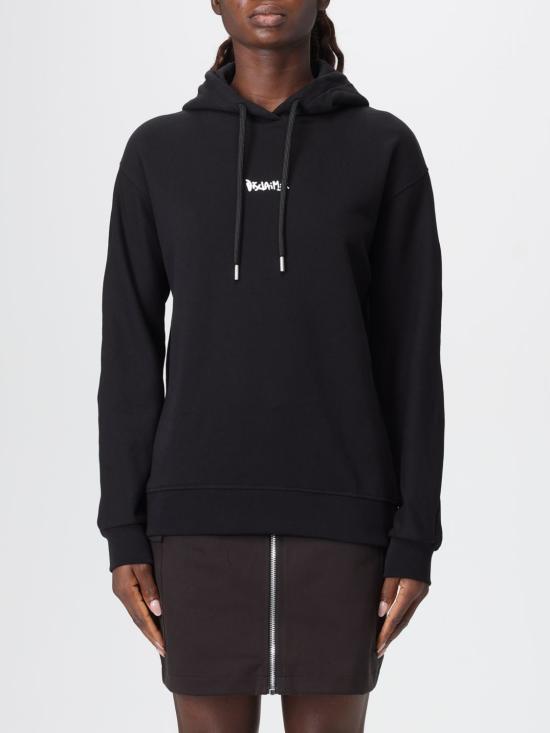 25FW 디스클레이머 스웨터 55154 NERO ST ROSA BUBBLE Black