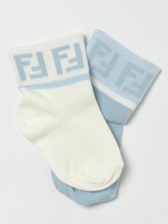 25FW [키즈] 펜디 발목 양말 BMN026ASQV F1PMJ Multicolor - FENDI