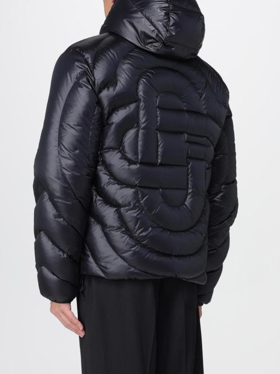 25FW 카사블랑카 자켓 MAW25OT140 01 Black - CASABLANCA