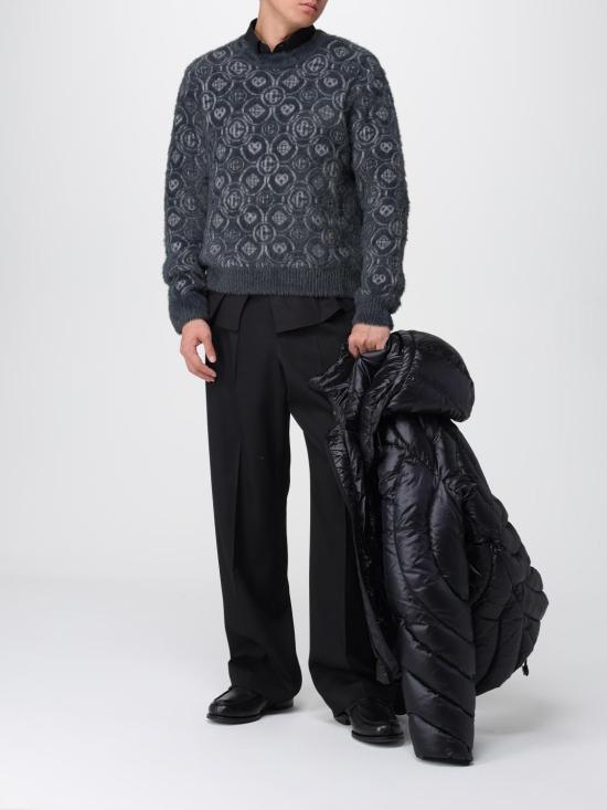 25FW 카사블랑카 자켓 MAW25OT140 01 Black - CASABLANCA