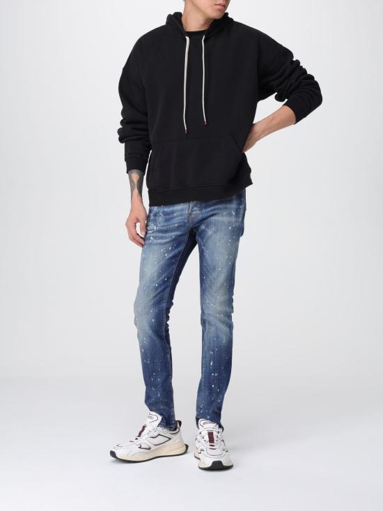 25FW 디스퀘어드2 긴팔 티셔츠 S74GU0873S25030 900 Black - DSQUARED2