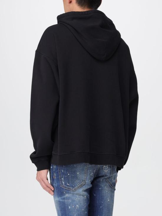 25FW 디스퀘어드2 긴팔 티셔츠 S74GU0873S25030 900 Black - DSQUARED2