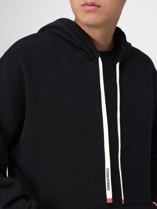 25FW 디스퀘어드2 긴팔 티셔츠 S74GU0873S25030 900 Black - DSQUARED2