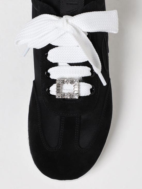25FW 로저비비에 뮬/슬리퍼 RVW79342810TNM 0002 Black - ROGER VIVIER