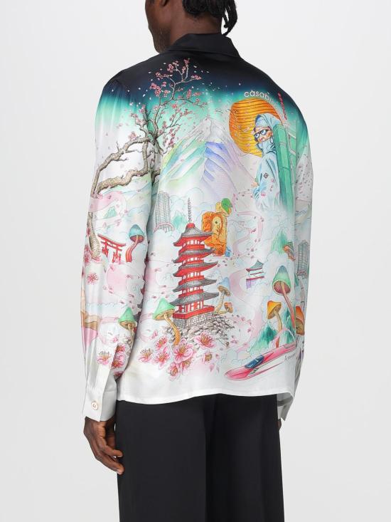 25FW 카사블랑카 셔츠 UAW25SH006 03M Red - CASABLANCA