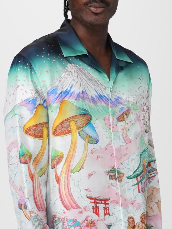 25FW 카사블랑카 셔츠 UAW25SH006 03M Red - CASABLANCA