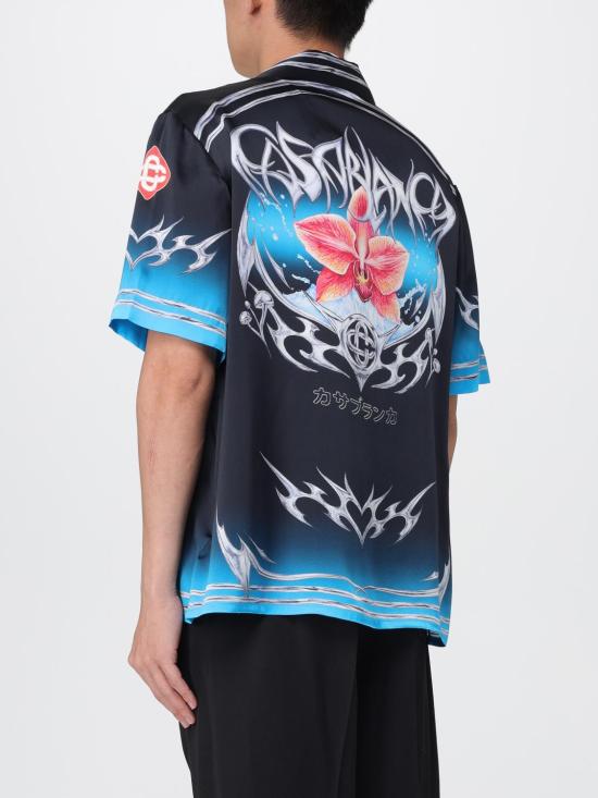 25FW 카사블랑카 셔츠 MAW25SH003 03 Red - CASABLANCA