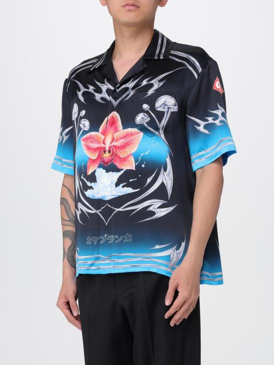 25FW 카사블랑카 셔츠 MAW25SH003 03 Red - CASABLANCA