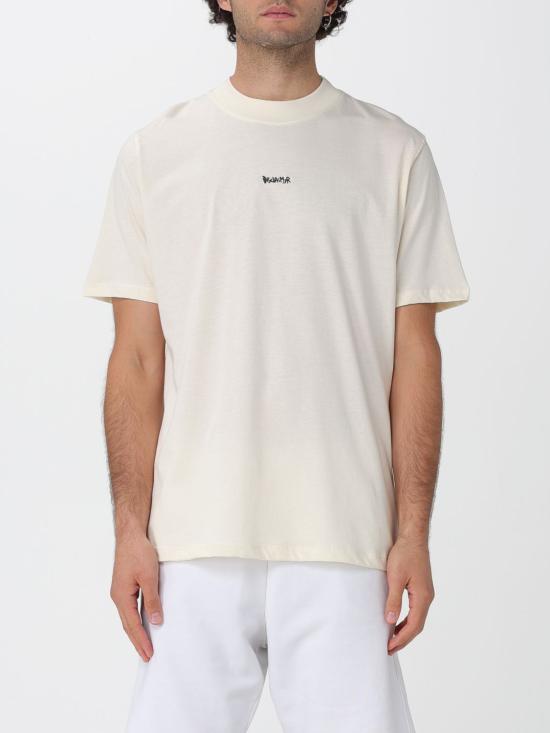 25FW 디스클레이머 반팔 티셔츠 55143 LATTE Milk