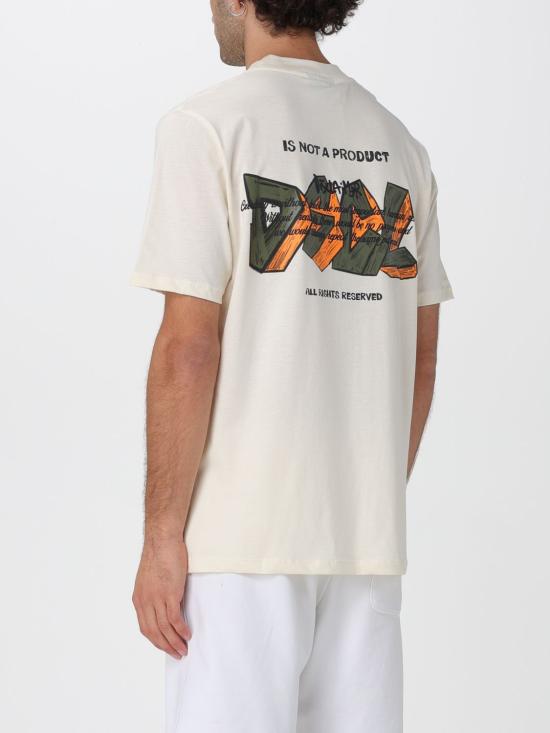 25FW 디스클레이머 반팔 티셔츠 55143 LATTE Milk - DISCLAIMER