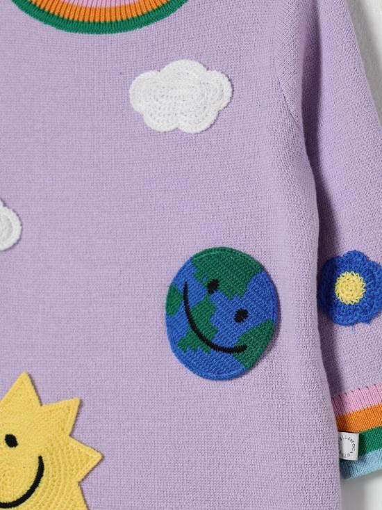 25FW [키즈] 스텔라 맥카트니 점프수트 TX1030Z1528 522 Violet - STELLA MCCARTNEY