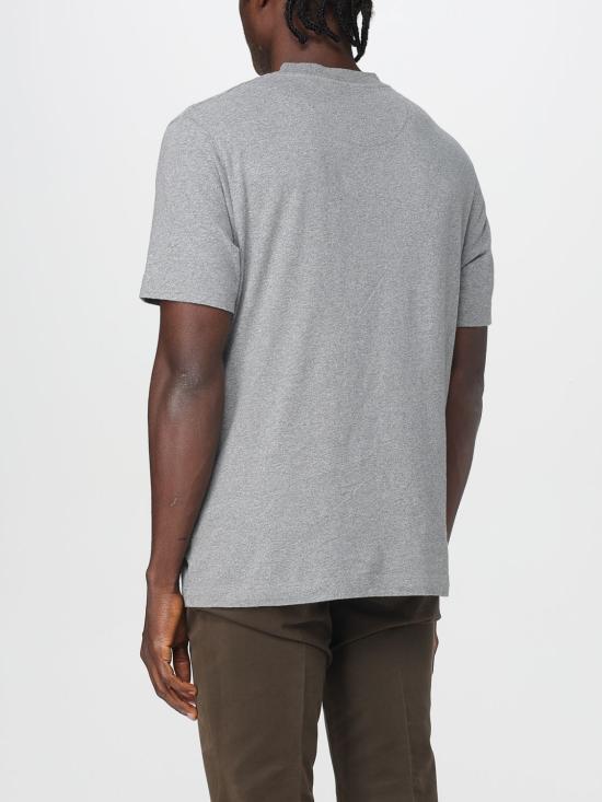 25FW 바버 반팔 티셔츠 MTS1486 GY57 Grey - BARBOUR