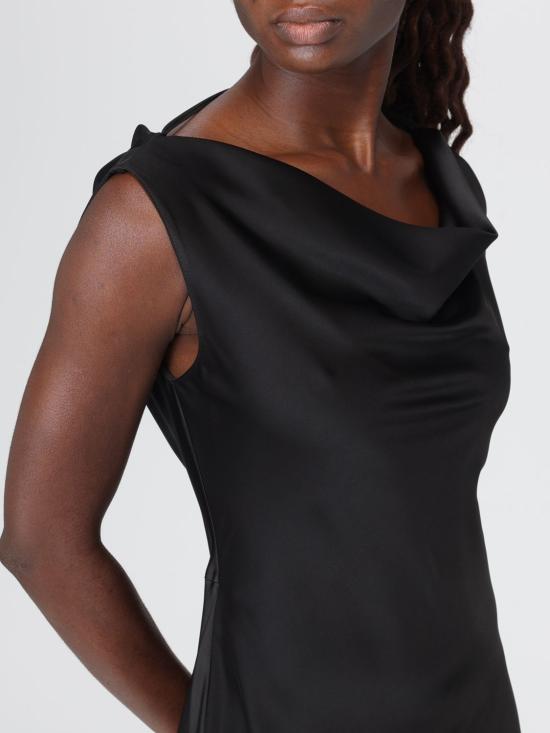 25FW 하니타 롱 원피스 H V3686 4479 NERO Black - HANITA