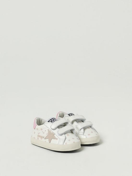 25FW [키즈] 골든구스 스니커즈 GIF00166F00741012266 White - GOLDEN GOOSE