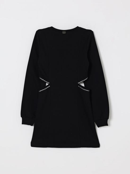 25FW [키즈] 리우조 원피스 GF5004F0326 22222 Black - LIU JO