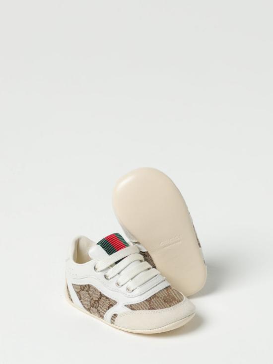 25FW [키즈] 구찌 스니커즈 812580AAEDG 9542 Ivory - GUCCI