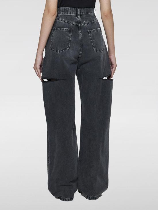 25FW 마르지엘라 컷아웃 진 S51LA0051S30743 965 Black - MAISON MARGIELA