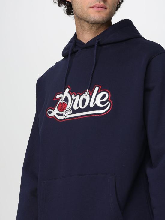 25FW 드롤드무슈 긴팔 티셔츠 HO189CO127 NY Blue - DROLE DE MONSIEUR