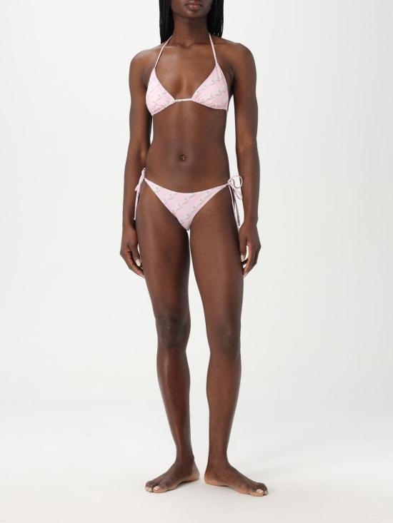 25FW 베르사체 원피스 수영복 10014071A12919 5PC40 Pink - VERSACE