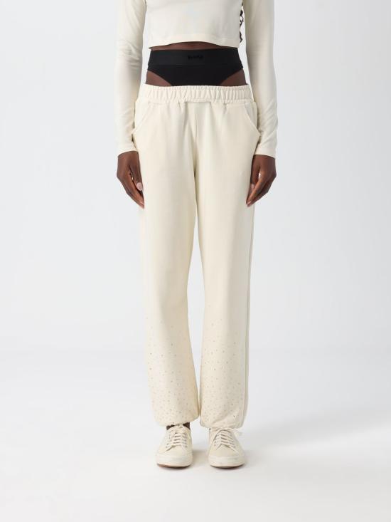 25FW 디스클레이머 트레이닝/조거 팬츠 55309 LATTE Milk