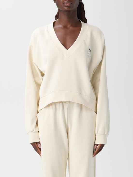 25FW 디스클레이머 스웨터 55278 LATTE Milk