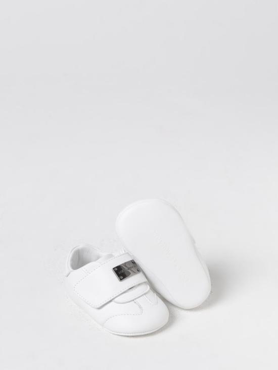 25FW [키즈] 돌체앤가바나 스니커즈 DK0147A1850 80001 White - DOLCE & GABBANA