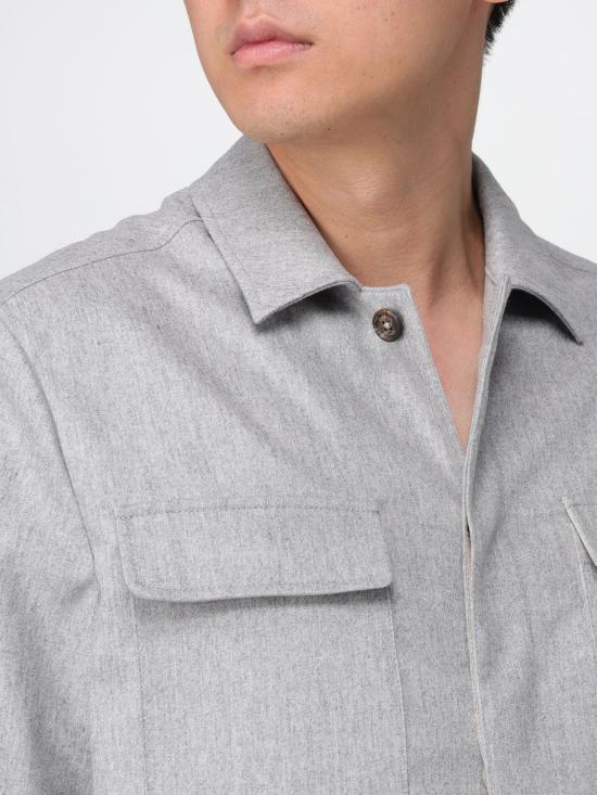 25FW 일레븐티 셔츠 L70GIAJ17BTTES0H027 13 Grey - ELEVENTY