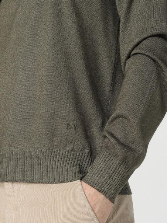 25FW 페이 스웨터 NMMC151249TCQR V603 Green - FAY
