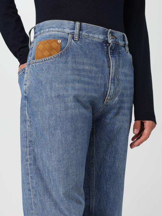 25FW 보테가베네타 데님 팬츠 831605V42W0 4715 Blue - BOTTEGA VENETA