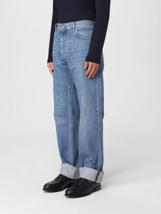 25FW 보테가베네타 데님 팬츠 831605V42W0 4715 Blue - BOTTEGA VENETA