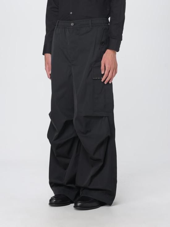 25FW 마르니 스트레이트 팬츠 PUMU0247S0UTP789 00N99 Black - MARNI