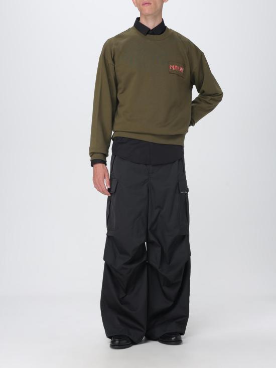 25FW 마르니 스트레이트 팬츠 PUMU0247S0UTP789 00N99 Black - MARNI