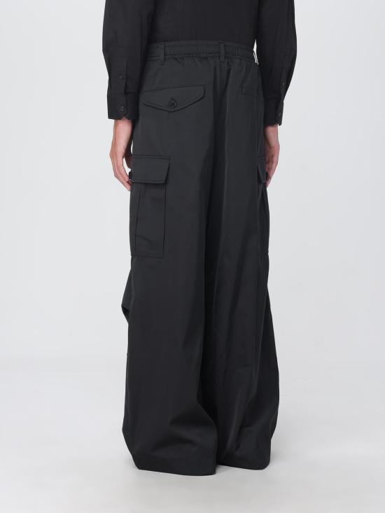 25FW 마르니 스트레이트 팬츠 PUMU0247S0UTP789 00N99 Black - MARNI