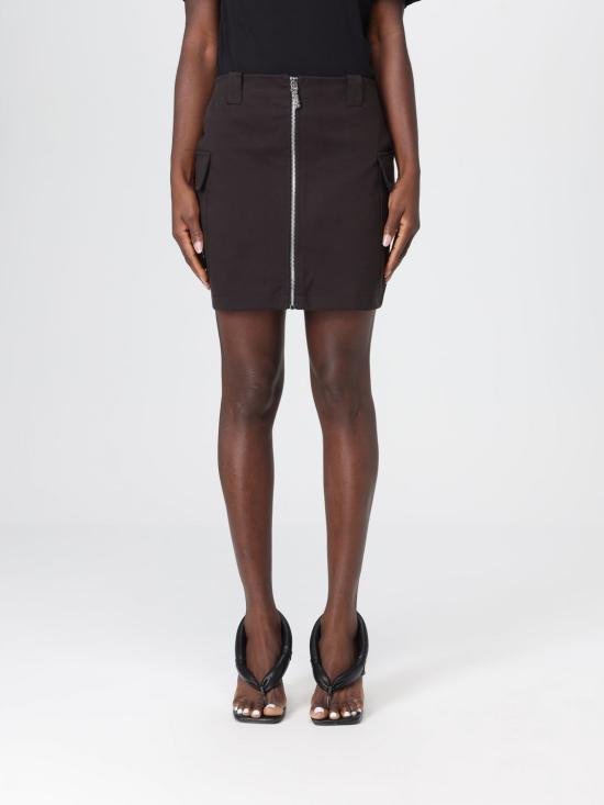 25FW 디스클레이머 스커트 55288 NERO Black